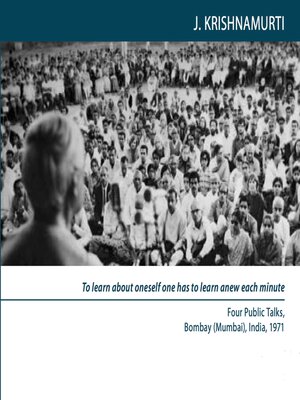 cover image of To Learn About Oneself One Has to Learn Anew Each Minute